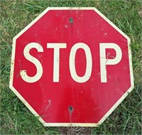 "Stop" Sign, Metal