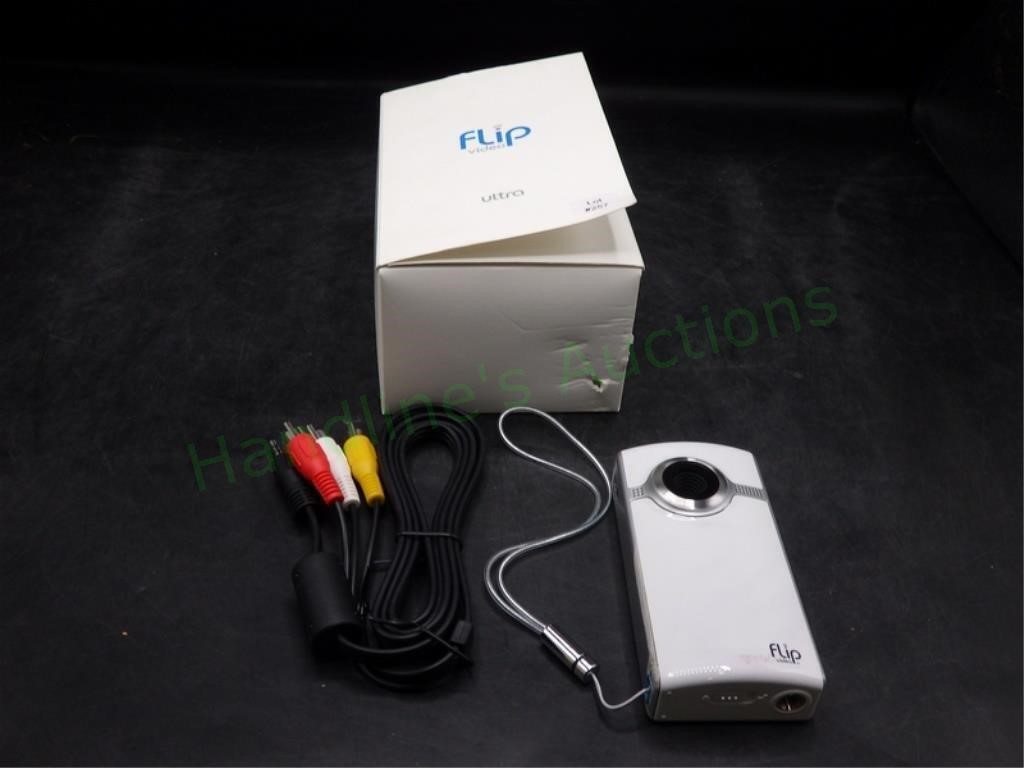Flip Video Ultra Handheld Camcorder IOB