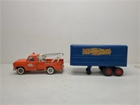 Tonka AA Toy Tow Truck & Wyandotte Van Lines Trail