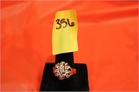 Ring lot ss-- 7-- 18K gold plate