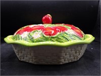 Temp-tations Figural Fruit Pie Pan With Lid