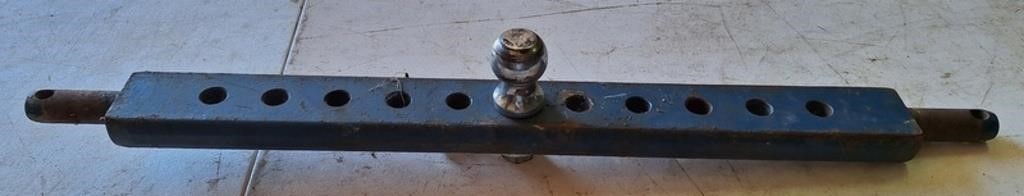 3-Point Hitch Drawbar w/Ball, Category 2