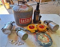 Gas Can, Spray Guns, Bottle Jack, Tool Balancer