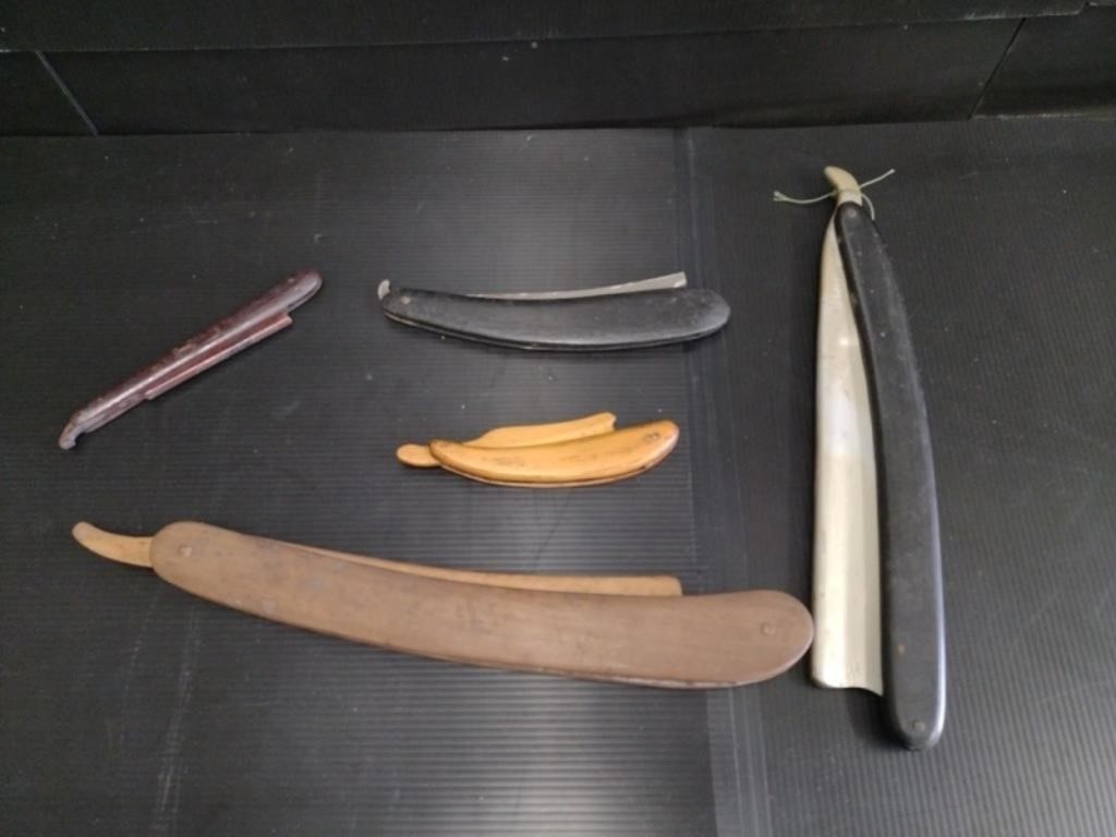 Wooden Model Straight Razor Collection