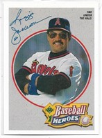 Reggie Jackson Baseball Heroes card 5 of 9