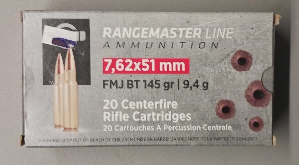 7.62x51mm 20rds