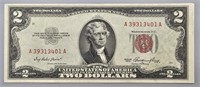 Series 1953 UNC Red Seal US $2