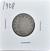 1908 Liberty V Nickel