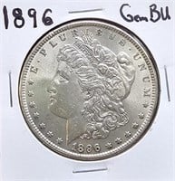 1896 Gem BU Morgan Silver Dollar