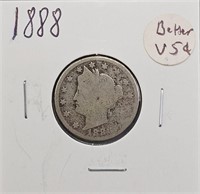 1888 Liberty V Nickel