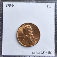 1956 Choice BU Lincoln Wheat Cent