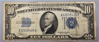 Series 1934 C $10 Silver Certificate