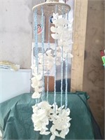 SHELL WIND CHIME VERY NICE THREE AND A HALF