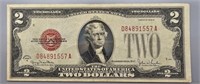 Series 1928 G Red Seal $2 - Nice!