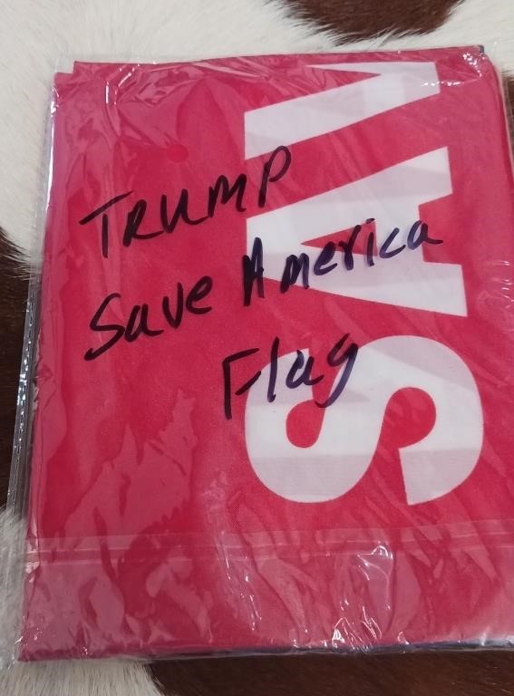 Trump Save America Flag