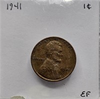 1941 EF Lincoln Wheat Cent