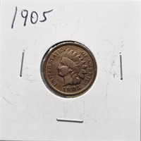 1905 Indian Head Cent