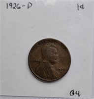 1926 D G4 Lincoln Wheat Cent