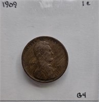 1909 G4 Lincoln Wheat Cent