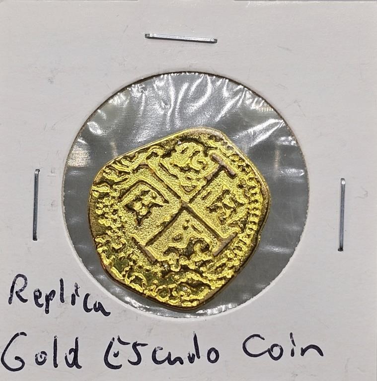 Escando Gold Replica Coin