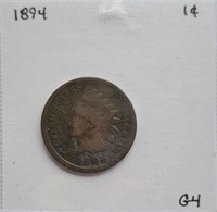1894 G4 Indian Head Cent
