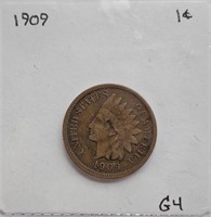 1909 G4 Indian Head Cent