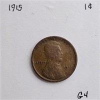 1915 G4 Lincoln Wheat Cent