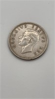 1949 5 Schillings Silver Coin