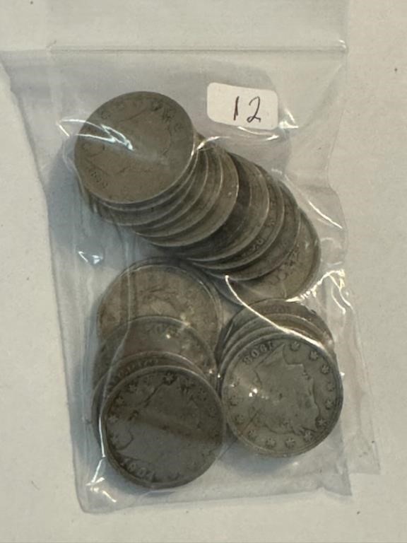 Bag of 20 V Nickels