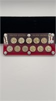 Unc Set of Jefferson War Nickels