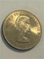 1960 5 Shillings