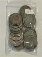 Bag of 25 V Nickels