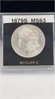 1879-S Morgan Dollar (better condition)