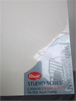 PACK OF TWO STUDIO CANVAS 12X16