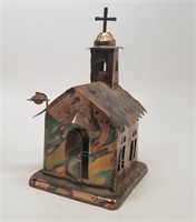 Welded Copper Church Music Box