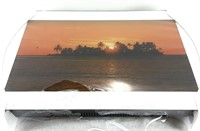 Cadre lumineux SUNSET MALDIVES 18.8"x12"