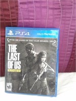 THE LAST OF US PS4 GAME