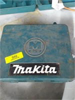 METAL BOX WITH MAKITA DRILL UNTESTED