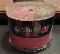 50ct 240 Min DVD+R Discs