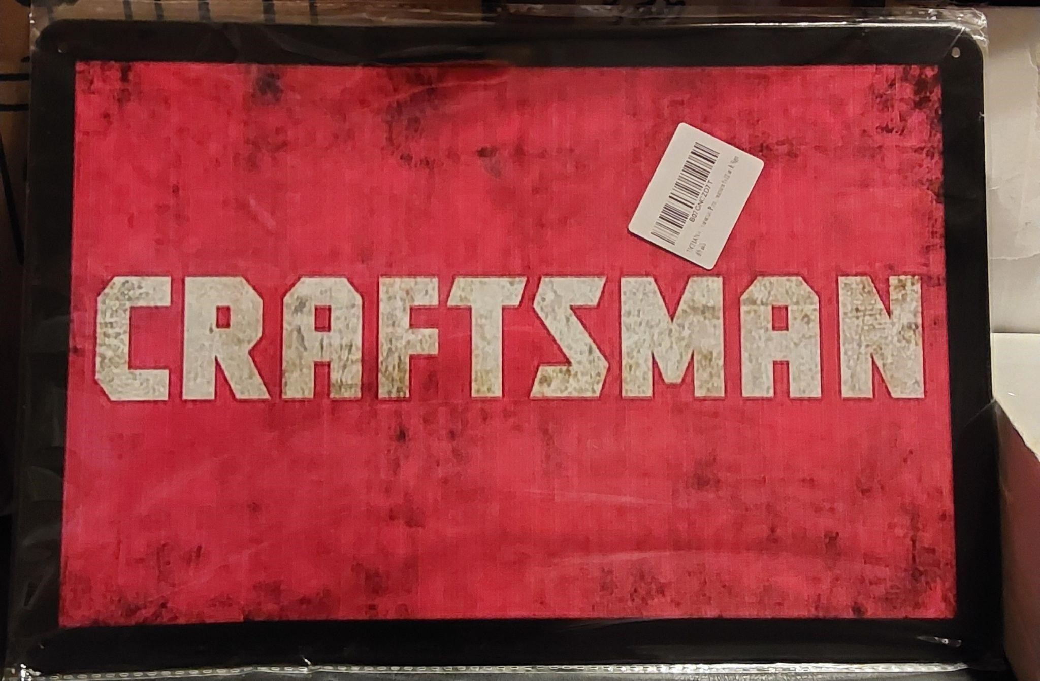 8x12 Craftsman Metal Sign