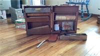 Antique Wood Carving Kit w/Case