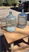 Antique Glass 5-Gallon Water Jugs (3)