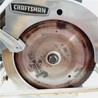 Scie circulaire 7" CRAFTSMAN SEARS 1½HP + coffre