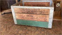 5-Vintage Wooden Crates/Chests