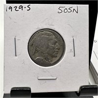 1929-S BUFFALO NICKEL