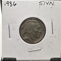 1936 BUFFALO NICKEL