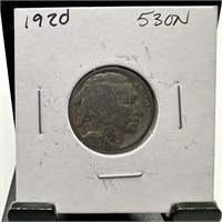 1920 BUFFALO NICKEL