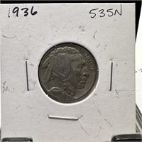 1936 BUFFALO NICKEL