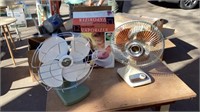 Table top fans, vaporizer