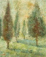 Impressionist Landscape, Jean Claude Mayodon.